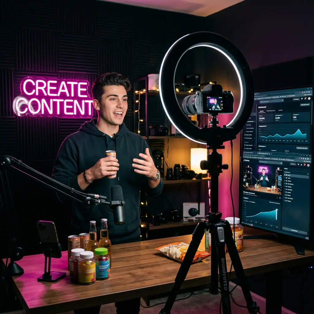 Estudio de creador UGC